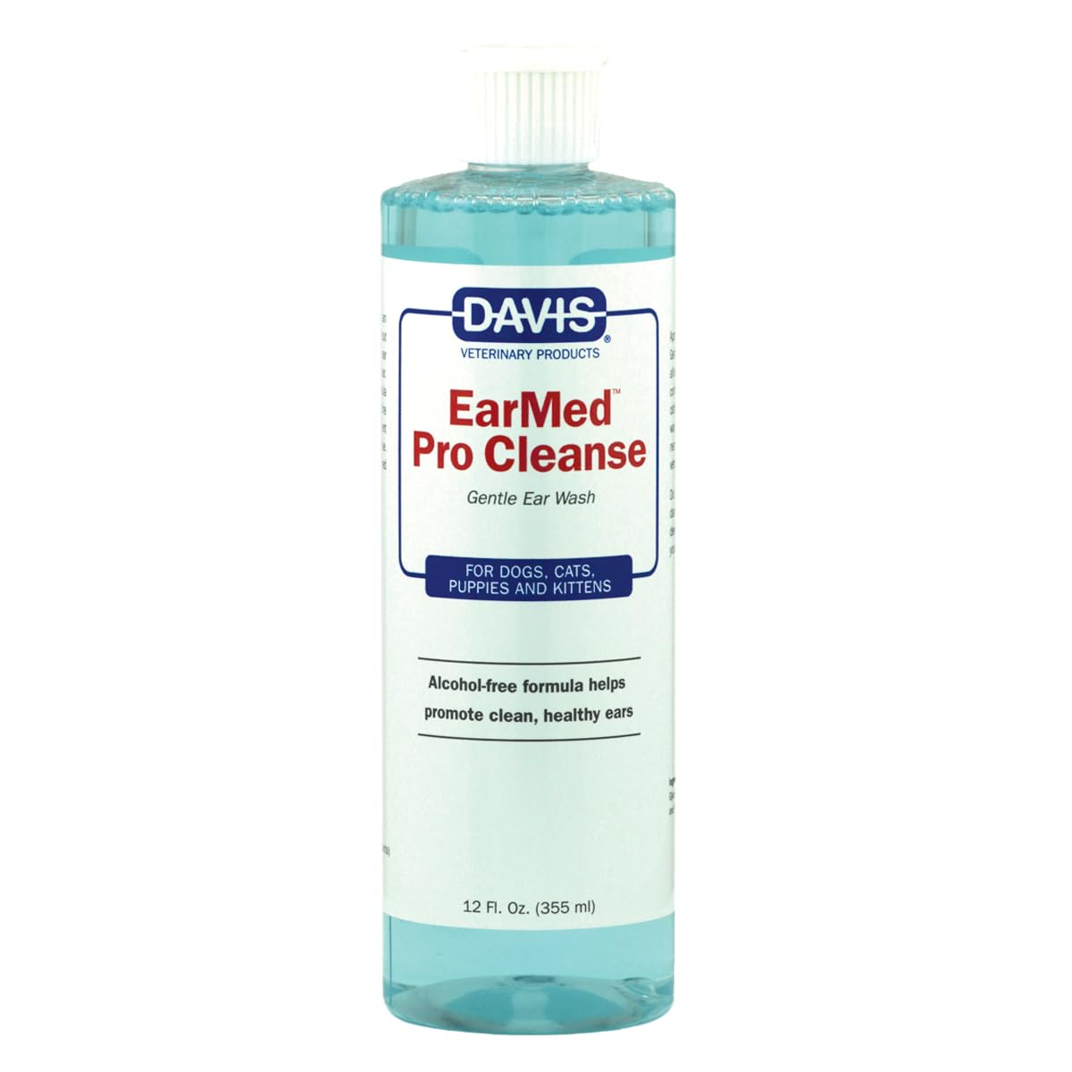 Davis EarMed ProCleanse Ear Cleaning Solution, Alcohol-Free, 12 oz