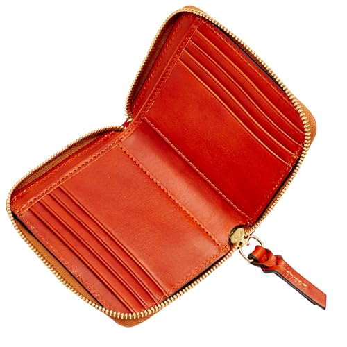 Dooney & Bourke Wallet, Pebble Grain Small Zip Around Wallet - Red3