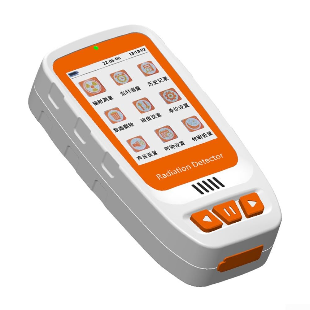 Geiger Counter Nuclear Strahlung Detektor Monitor, Beta Gamma Röntgentester Handheld Strahlungsmonitor mit LCD Display