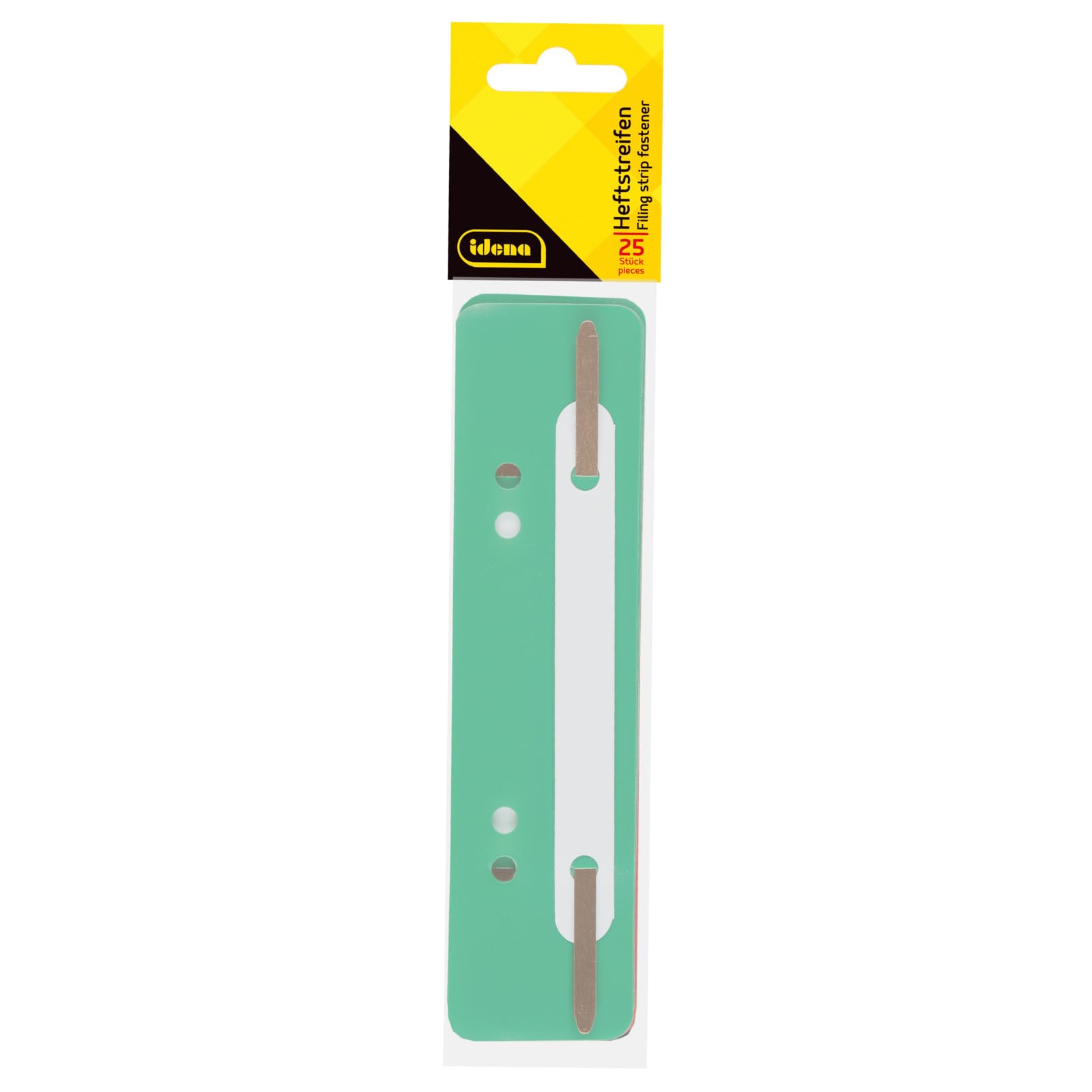 Idena 300391 - Paski zszywające, plastikowe, 5 kolorów assorted, 25 szt.