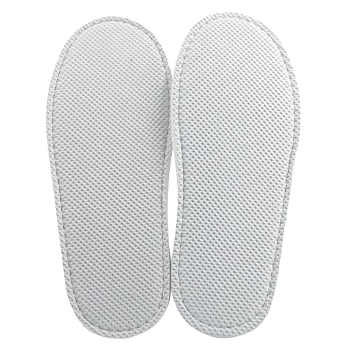 JOMIX Set Ciabatte Ospiti Lavabili in Spugna