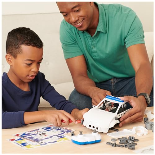 MECCANO TRACTEUR PELLETEUSE MECCANO JUNIOR Pelleteuse Agricole Et Remoque Articulées A Construire Jeu De Construction Avec 2 Outils Alternative Aux Ecrans Jouet Enfant Et + - vue 5