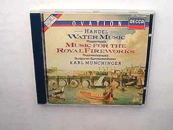 Audio CD Water Music / Fireworks Music Book