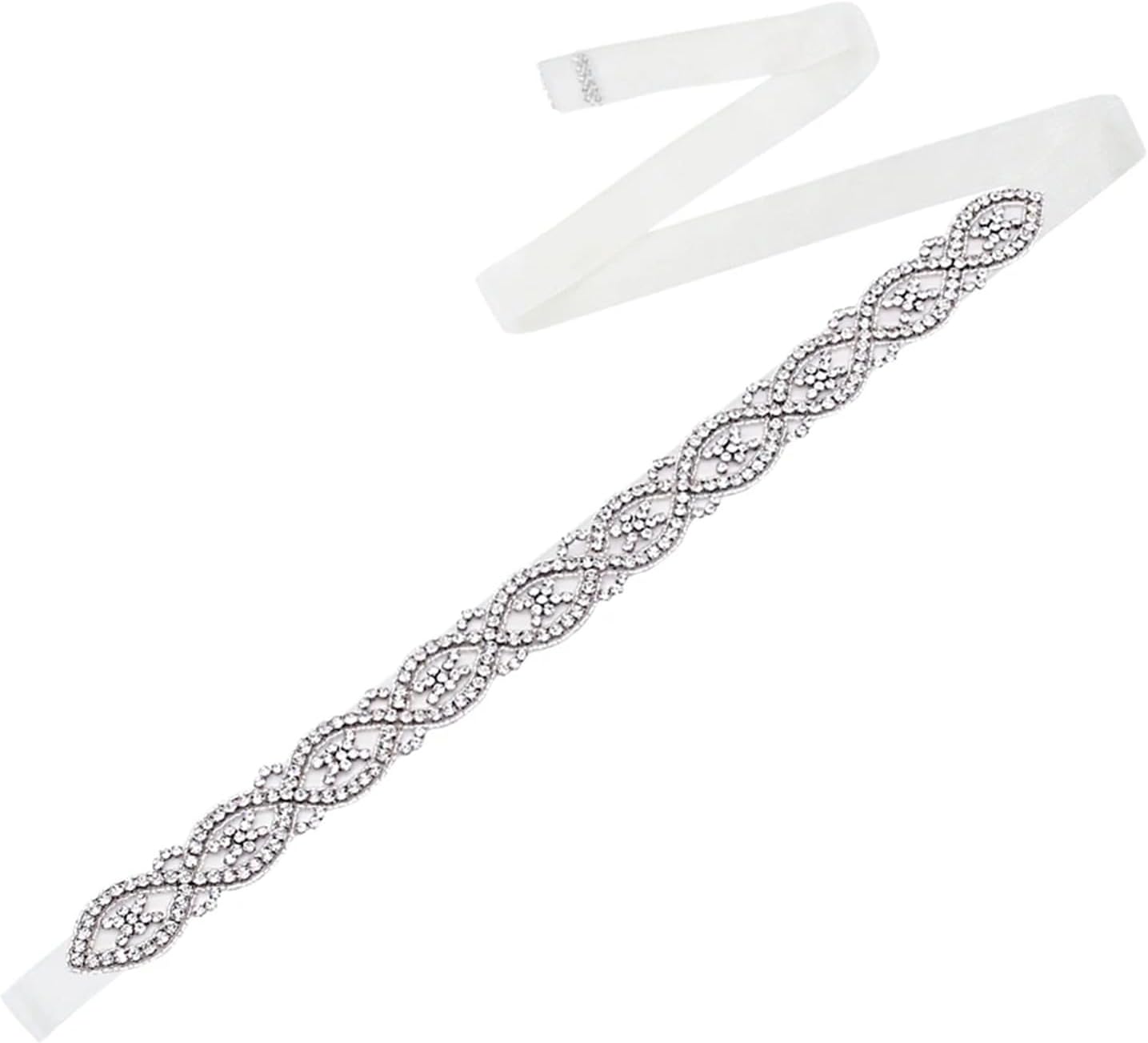 Women’S Luxury Rhinestone Wedding Sash Belt With Crystal And Pearl Details For Bridal Bridesmaid Evening Gowns