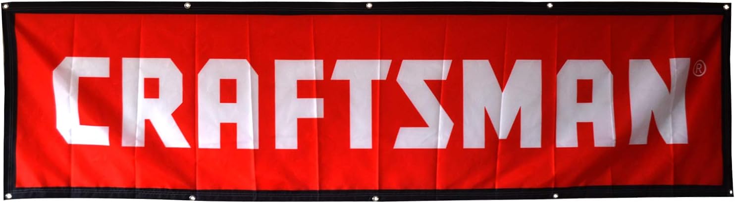 Craftsman Banner Flag American Tools Mechanic 2x8ft banner