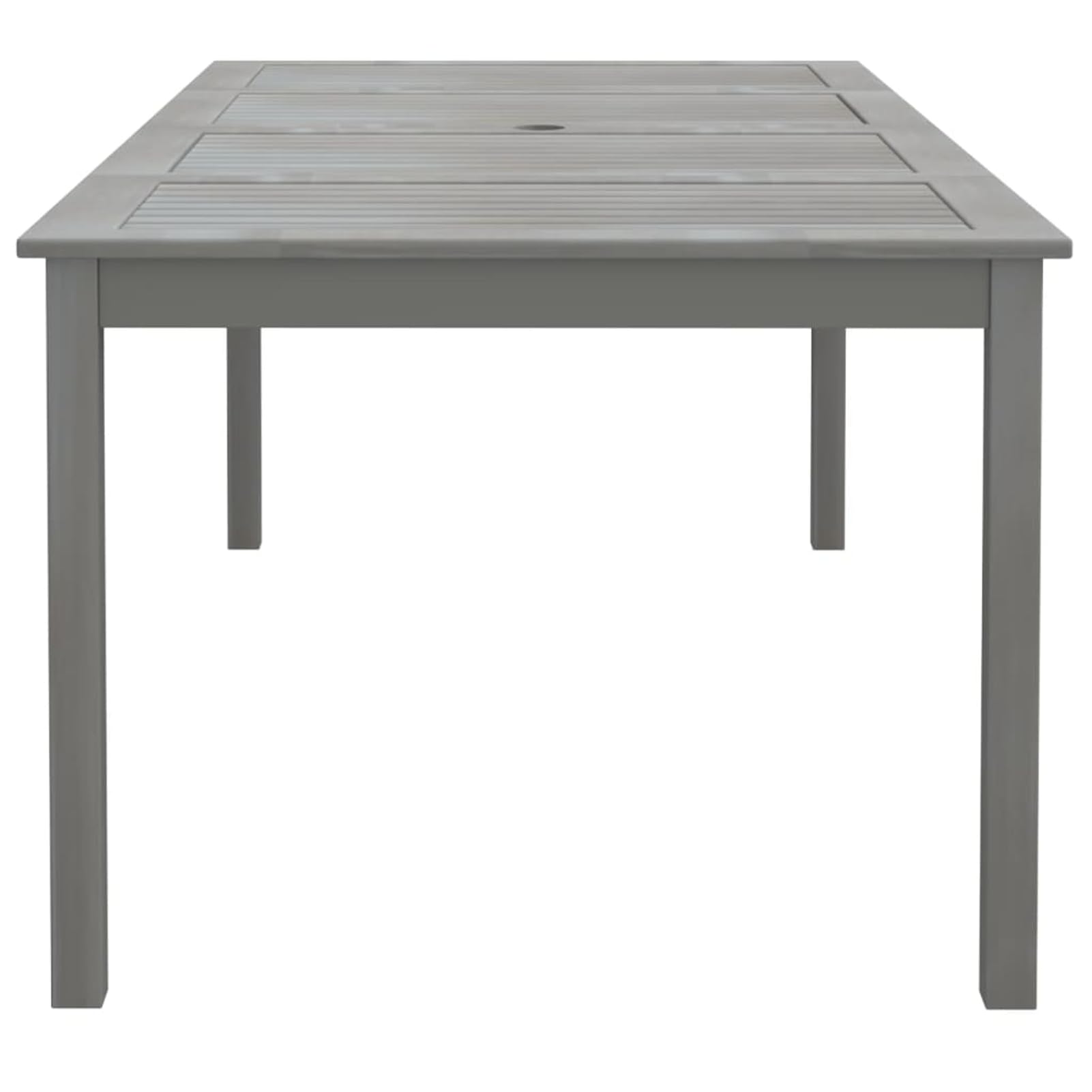 Gecheer Tavolo da Giardino, per Pranzo all'aperto e Arredamento Esterno 200x100x75 cm, Legno massello di Acacia con Finitura ad Olio, Tavolo da Patio e terrazzo