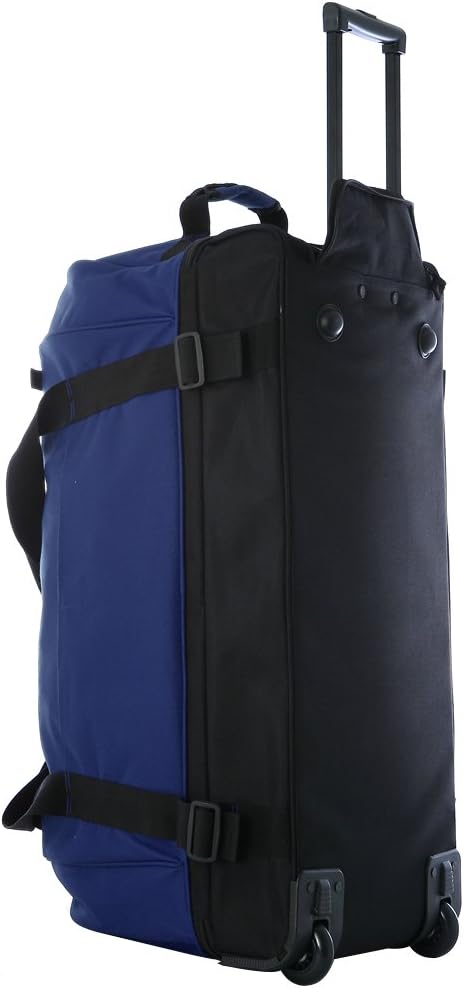Olympia U.S.A. 30 Inch Drop Bottom Rolling Duffel Bag, Navy, 30 inch