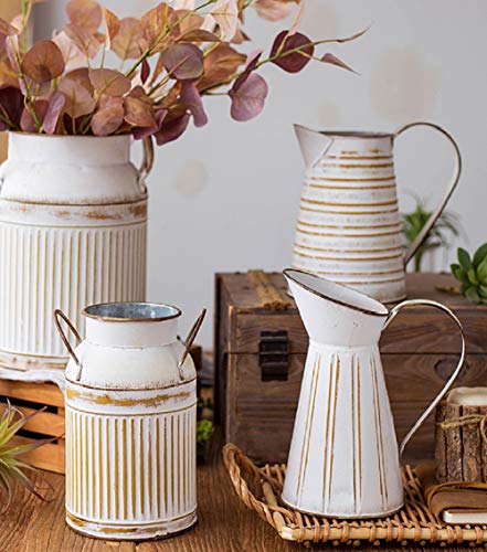 Soyizom Brocca rustica shabby chic in metallo