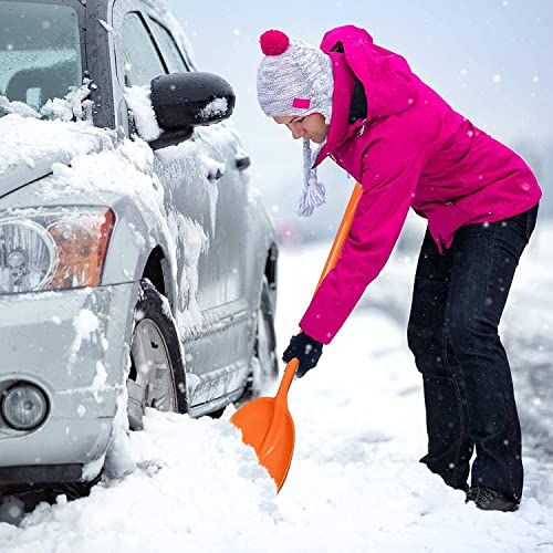 Ashman Plastic Snow Shovel with Durable Multi-Purpose Snow Plastic Shovel (6 Pack) - Thumbnail 4