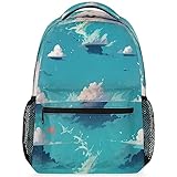 Plusieurs compartiments : il y a 1 compartiment principal, 1 poche avant zippée pour les clés, les stylos ou les petits accessoires, 2 poches latérales pour bouteilles d'eau ou parapluies, 4 poches intérieures pour organiser d'autres petits accessoires.