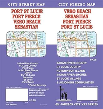 Fort Pierce / Port St Lucie / Vero Beach / Sebastian, Florida Street Map