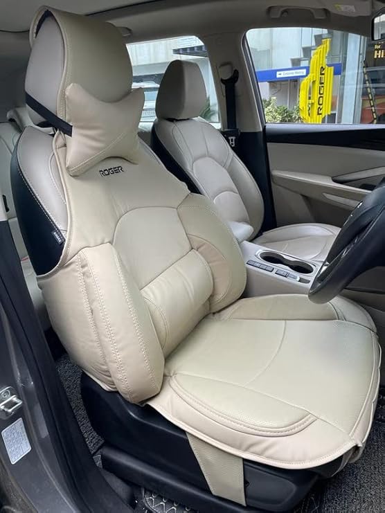 ROGER Driver Seat Cushport Beige (1 Piece) Multi Support, Synthetic