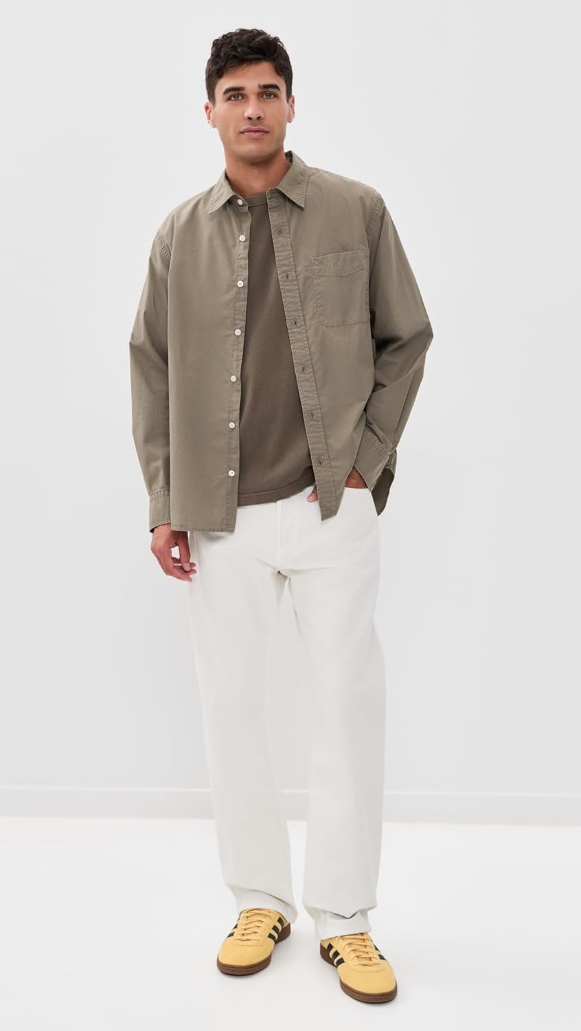 Madewell Men's Long Sleeve Poplin Shirt