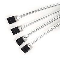 Vista 2 de ipolex Mini SAS SFF-8087 a 4xSATA Cable de conexión frontal interno, compatible con controladores RAID, HBA, servidores y sistemas