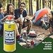Straame Camping-gas, Gas-Bottles for Camping Stove, BBQ, Heaters, Blowtorch, BBQ, Gas-Weed Burner - Outdoor Camping Must Have, Safe and Easy to Use – Portable (Pack of 8)