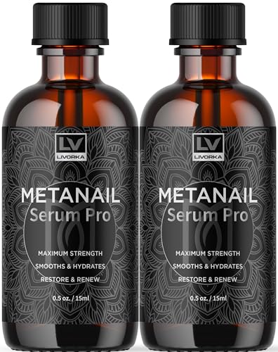 LIVORKA (2 Pack) Metanail Toenail Liquid Metanail Metanail Bottle Meta Nail Metanail Drops for Nails Meta Nail Liquid Metanail Nail 2 Bottles