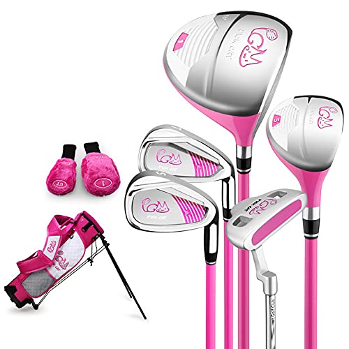 AOCOCO Pink CAT Series Child Junior Golf Club Set
