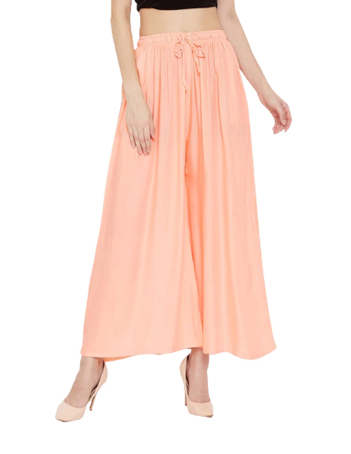 trend level Women's Loose Fit Palazzo Pants with Pocket-picture-59