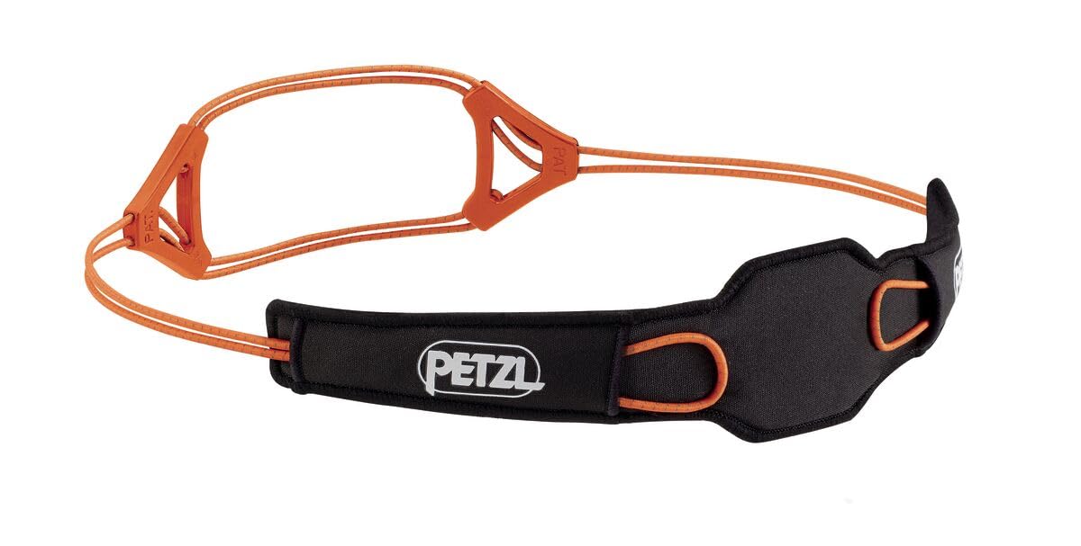 PETZL Modulares Stirnband Swift RL schwarz/orange