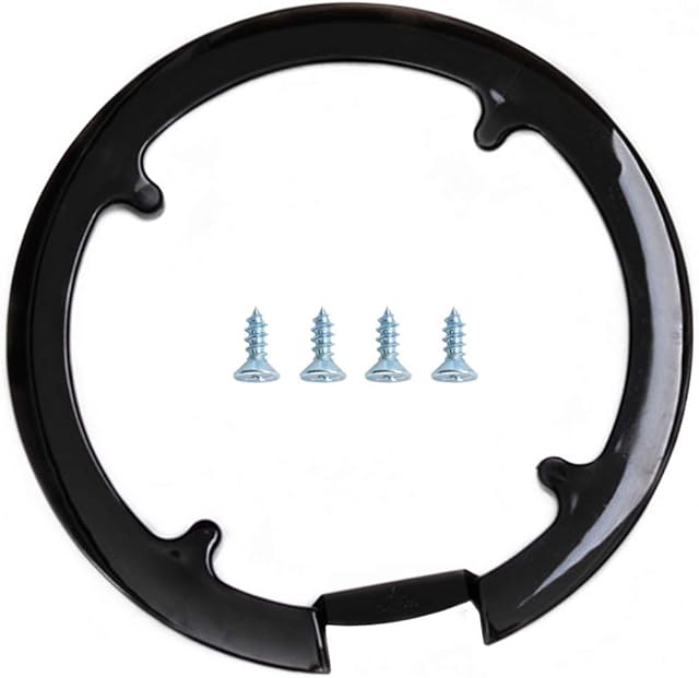 yueXinCh Bike Sprocket Cover Bike Chain Guard Protector Black Plastic Cycling Crank Ring Protector for Bicycle Road Bike Mountain Bike