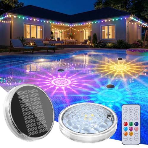 Brightown Solar-Floating-Pool-Lights 6 Pack