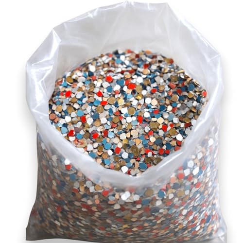 KORAT Coriandoli di Carta Colorati Misti Alta Qualità per Feste ed Eventi Perfetti per Carnevale, Matrimoni, Compleanni, Party ed Eventi AziendaliDisponibili in Confezioni da 1/5/10 KG (10 KG)