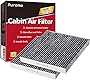 Puroma Cabin Air Filter with Activated Carbon, Replacement for CP285, CF10285, Toyota, Lexus, Scion (2 pcs)