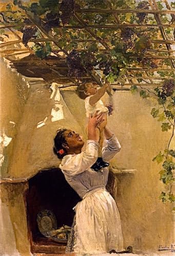 Art Mural Moderne Vigne Sorolla 60x90cm - Réveillez enfin vos murs blancs et vides