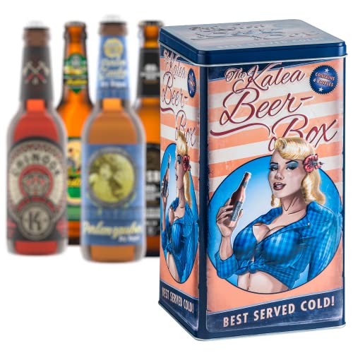 Kalea | Beer Box | Edition Blond Lady | 4 x 0.33 l Bierspezialitäten | Vatertagsgeschenk | Ostern