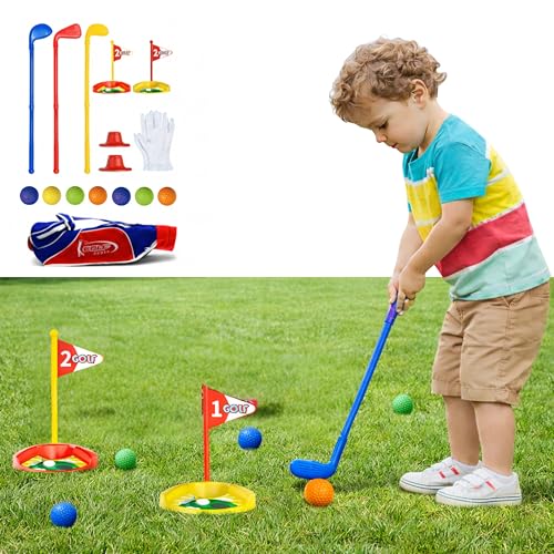Atlasonix Toddler Golf Set - Toddler Golf Clubs | Kids