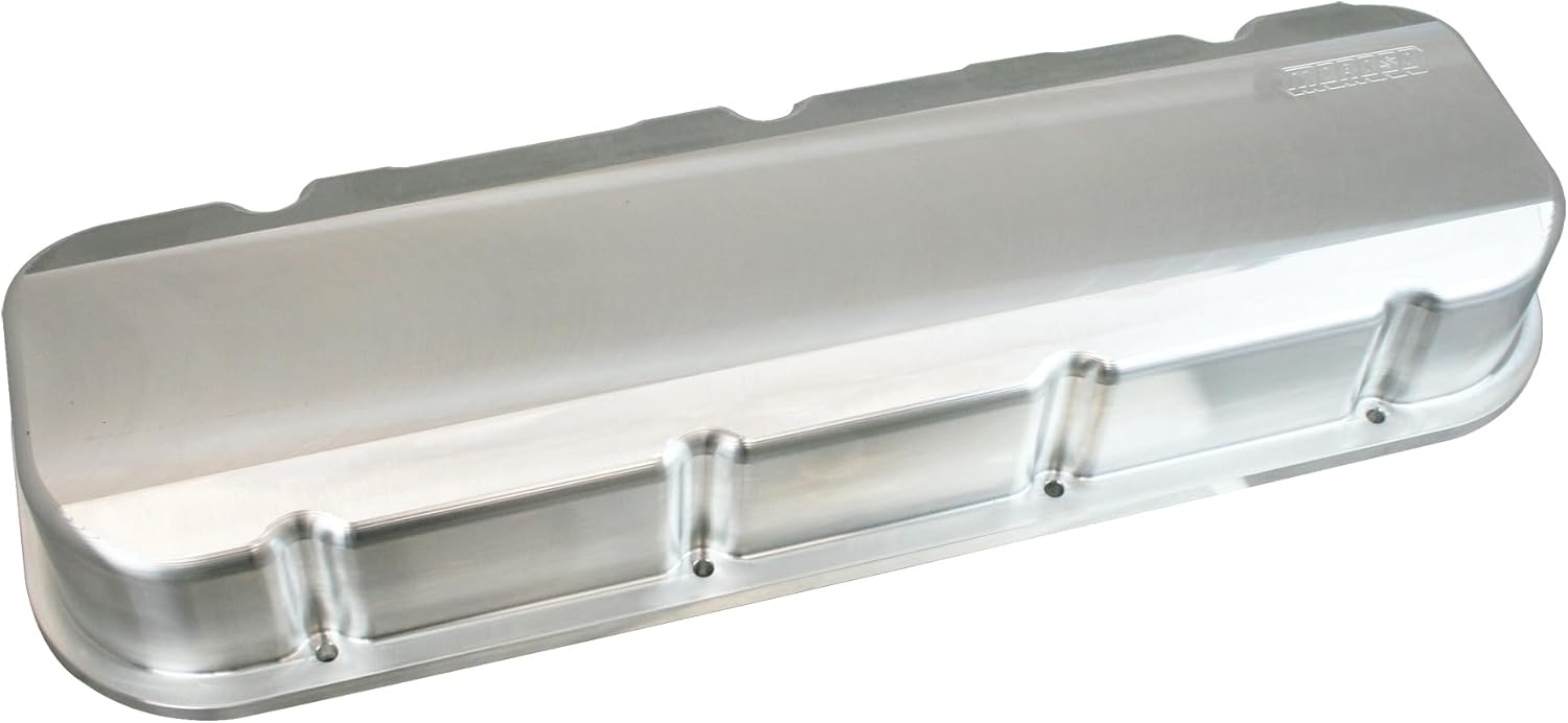 Moroso 68469 Billet Aluminum Valve Covers, Fits Big Block Chevy Conventional Heads