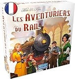 Asmodee – Los AVENTUEROS del Rail – Estados Unidos – Juego básico – Juego de Mesa y Estrategia para niños a Partir de 8 años – As de Oro – 2 a 5 Jugadores – en francés – Days of Wonder