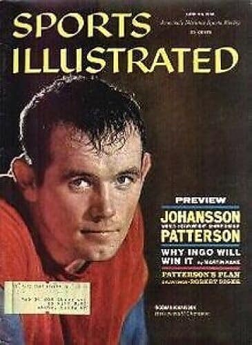 1960 Ingemar Johansson Sweden Boxing Sports Illustrated