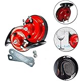 2. Dual-Tone Loud: Internes Reflux-Design mit einer Lautstärke von bis zu 100-130 dB, das einen lauten und klaren Klang liefert, um andere zu warnen. Unser 12-V-Schneckenhorn hilft Ihnen, unnötige Verletzungen zu reduzieren und Ihr Fahren sicherer zu machen.