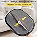 Pet Hair Removal Glove - Electrostatic Pet Hair Remover, Cat & Dog Hair Remover Tool for Couch, Furniture, Carpet, Car Seat, Curtain, Reusable Double Sided Cat Grooming Gloves (1PC)