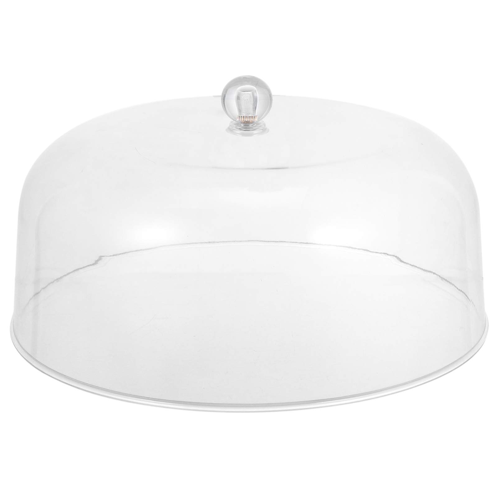 Cloche ronde pour gâteau DOITOOL couvercle transparent idéal pour la cuisson à la maison
