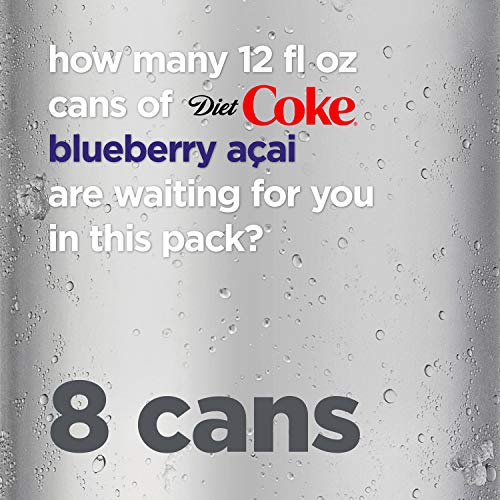 Image of McCafe Blueberry Acai Soft Drink, 12 fl oz (Pack of 8)