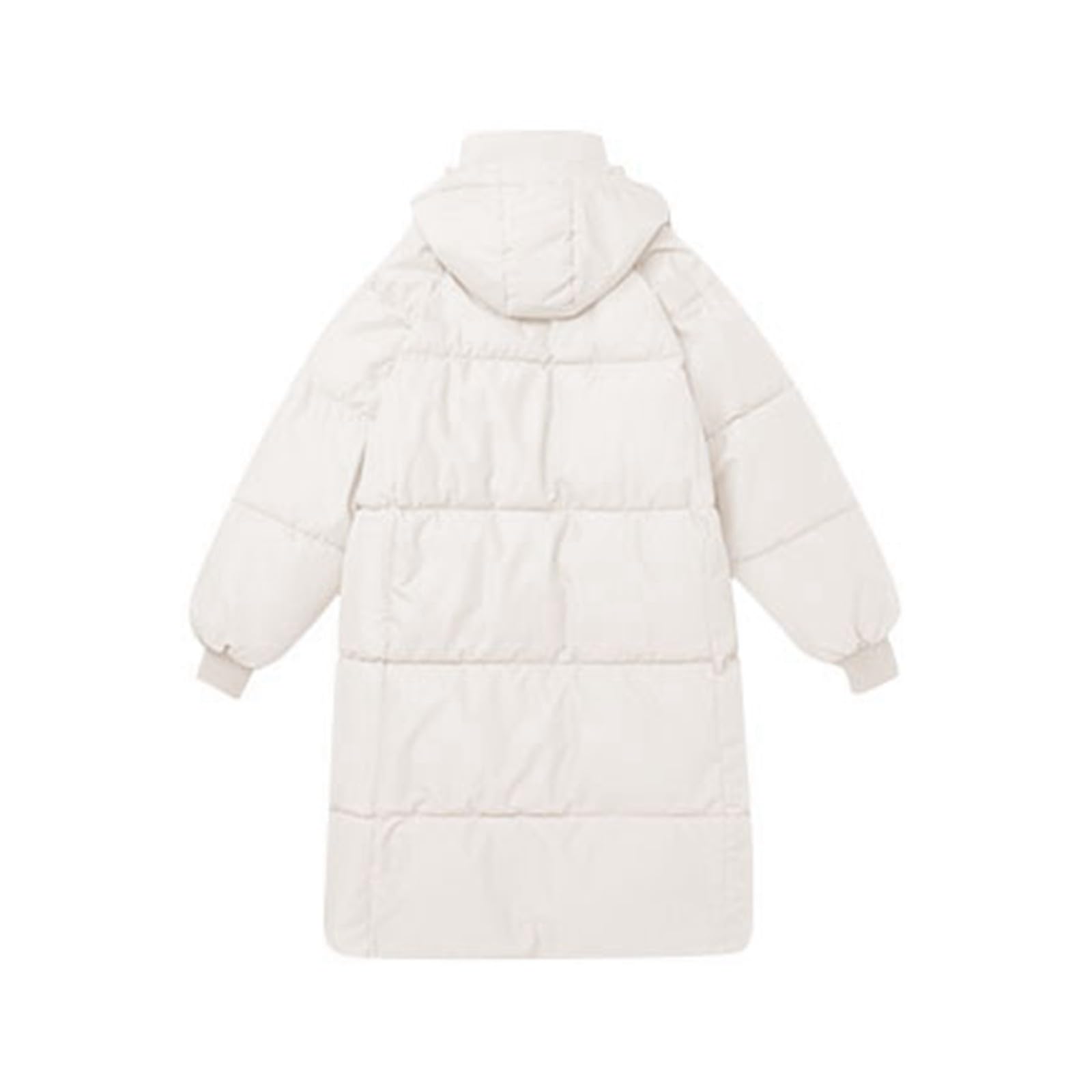 Piumino Donna Invernale Cappotto Lungo Sopra il Ginocchio Invernale da Donna, Spesso e Largo Festa