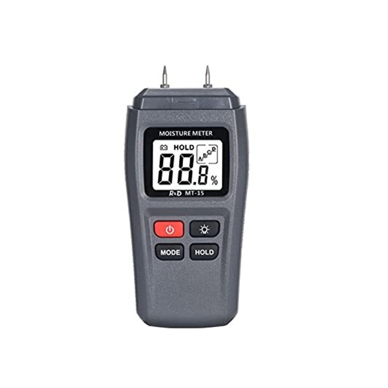 Bjdfge One Color Moisture Tester For Wood, Cardboard, Hybrid Wall Hygrometer For Potted Plants & Garden