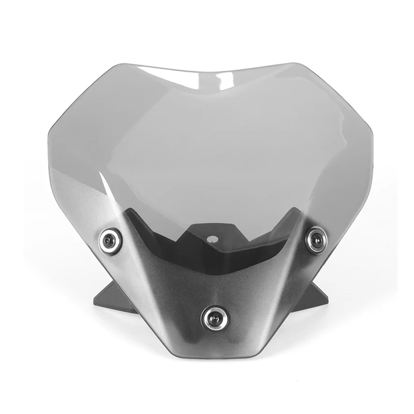 Przednia szyba motocyklowa Pasuje do BMW S1000R S 1000 RS 1000R 2021-2023 Motocykl Spoiler Szyba Przednia Szyba Deflektor Wiatru Osłona Ekranu(Smoky Gray)