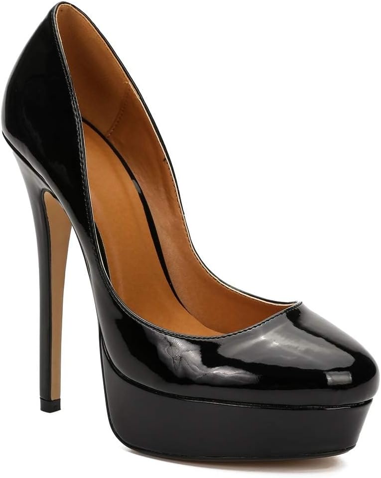 MAIERNISI JESSI Unisex Men's Women's Platform Pumps, Stiletto High Heels, Party Dress Shoes - Image 4