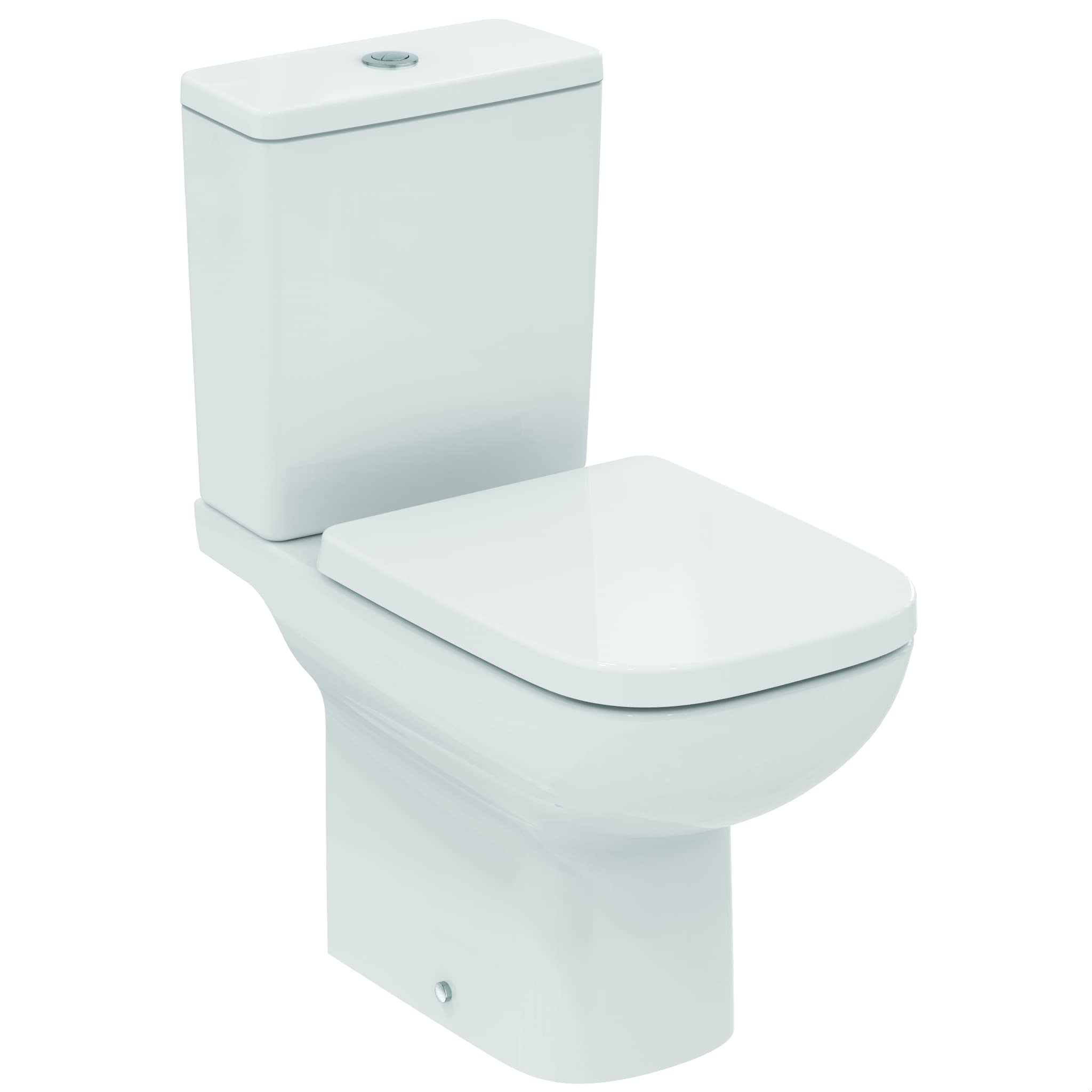 Ideal Standard - i.Life A Cassetta completa di batteria double flash (4,5/3 litri). Da abbinare alla vaso T452701 da ordinare separatamente, Bianco