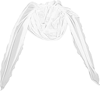 Bufanda Chiffon para Mujeres con Hijab y Protector Solar Color para Actividades