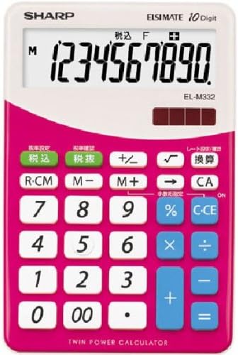 Amazon Co Jp Sharp ミニナイスサイズタイプ電卓 Momoiro マルチ換算 税計算 大型表示 早打ち ツインパワー El M332 Px ピーチピンク 文房具 オフィス用品 Amazon Co Jp Sharp ミニナイスサイズタイプ電卓 Momoiro マルチ換算 税計算 大型表示 早打ち ツインパワー El M332 Px ピーチピンク 文房具 オフィス用品
