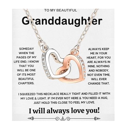 Granddaughter Necklace with Message Card & LED Box