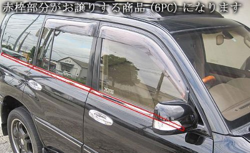 Amazon | BRIGHTZ ランクル シグナス 100 101 ワゴン 超鏡面ステンレス 