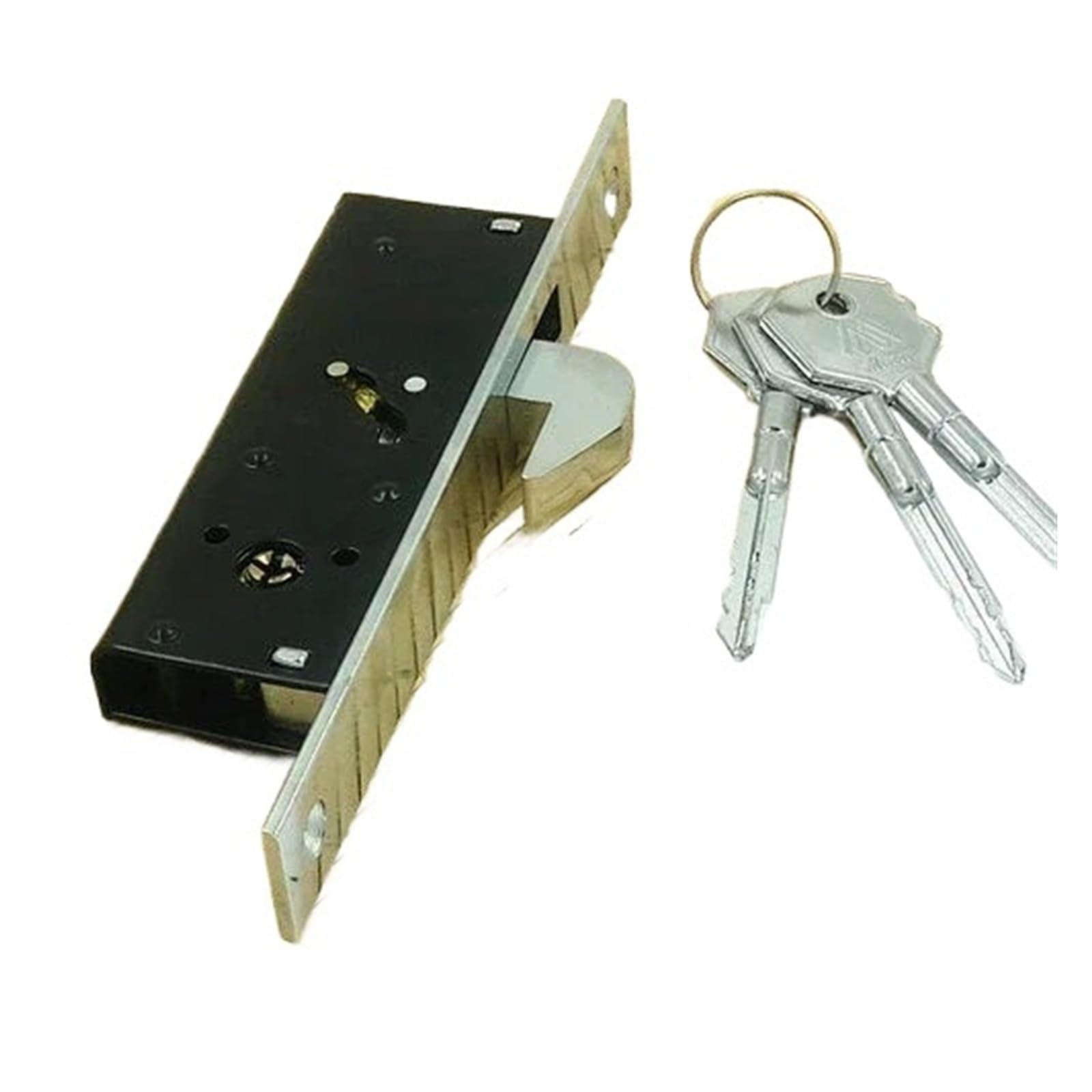 BSAXITHZB 1 Set of Aluminum Alloy Sliding Door Hook Lock Hardware Accessories Portable(40 * 40 * 20mm)