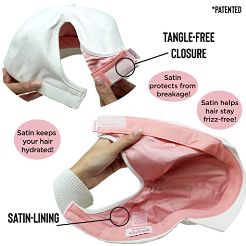 Ponyflo Satin Lined Cap (White) #TOP3