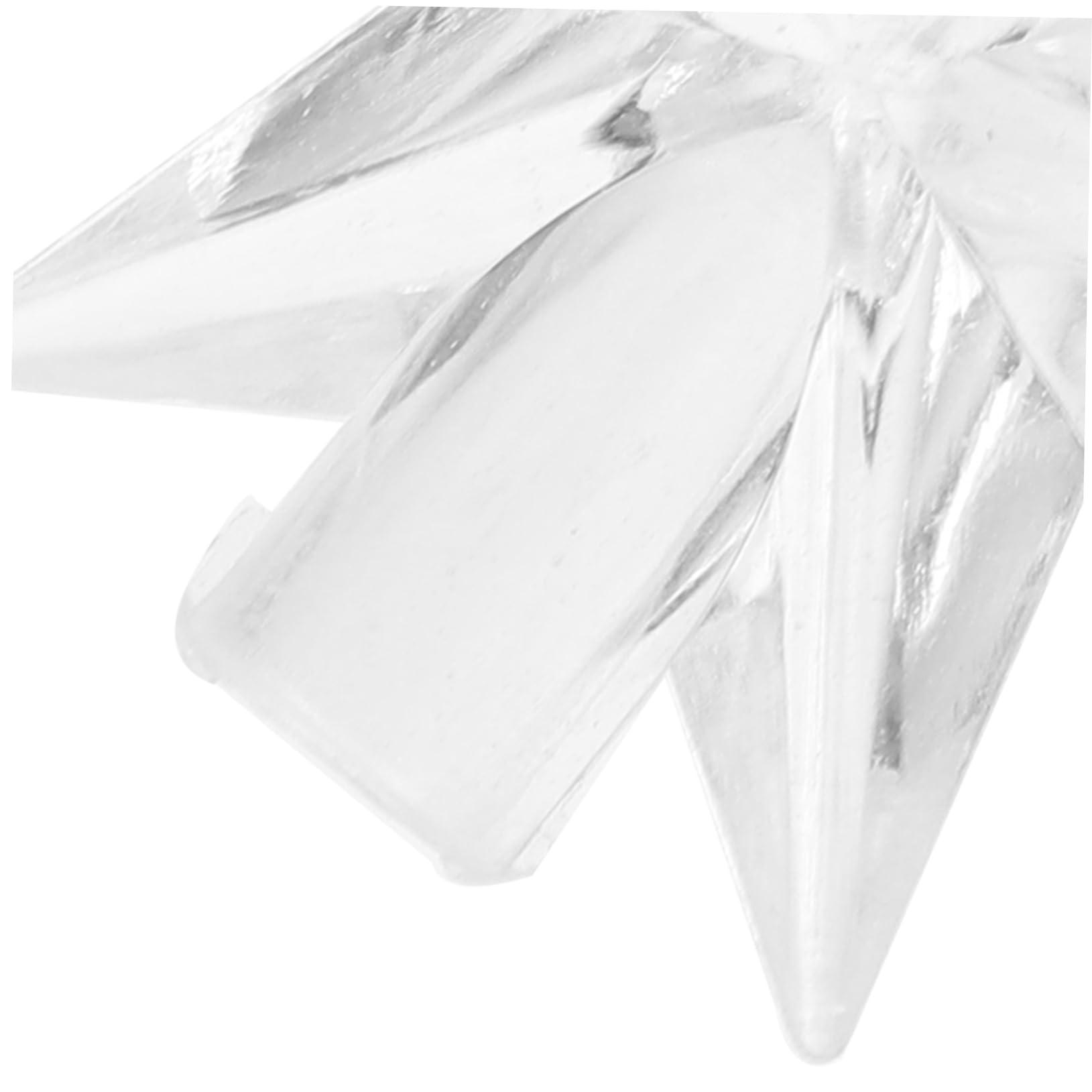 OUNONA 100pcs Decor Warm White Led String Light Covers for Bulb Star Lights Lamp Shell