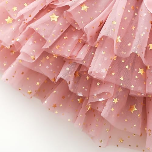Image of 6M-3T Infant Baby Girl Tutu Skirt Toddler Girls Solid Color Tulle Skirts Birthday Outfits with Headband